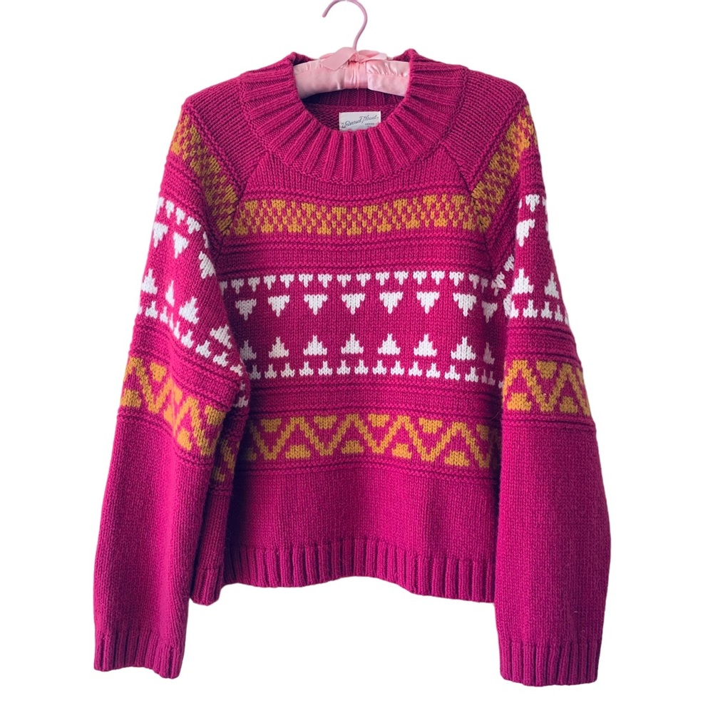 Universal Thread Pink Mock Neck Pullover Sweater - image 2